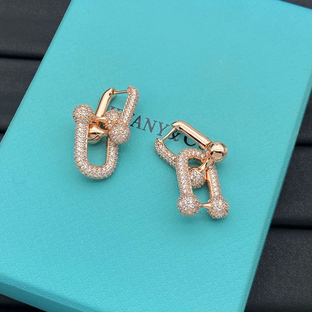 PP12608 ต่างหู TIF(โรสโกลด์)