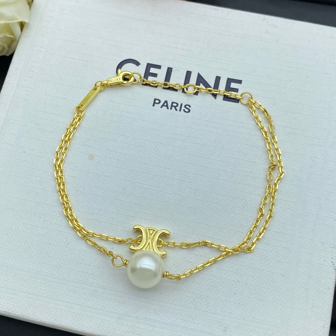 PP10892 สร้อยข้อมือ CE(ทอง)