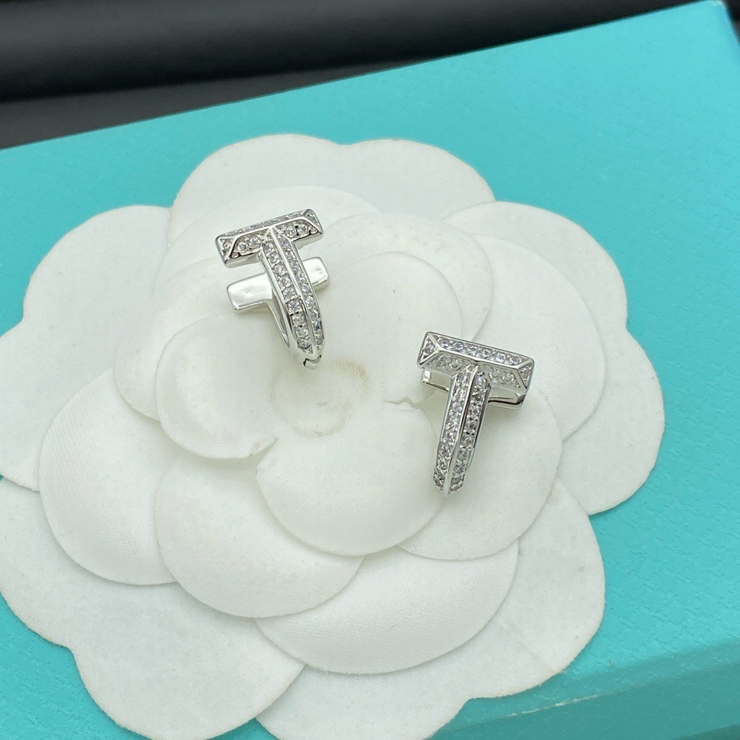 O1382 ต่างหู TIF(เงิน)(เล็ก)