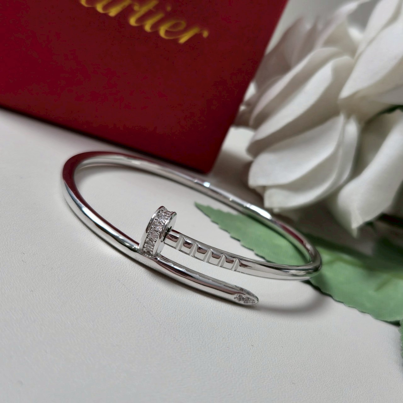 PP11514 กำไลข้อมือ CAR(เงิน)(ไซส์17)