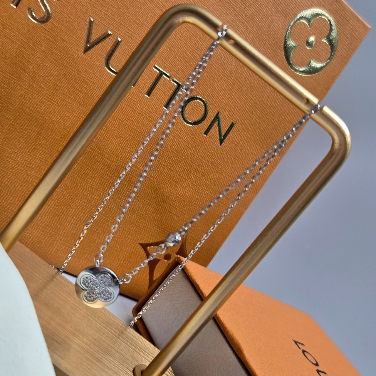 O1294 สร้อยคอ L(เงิน)