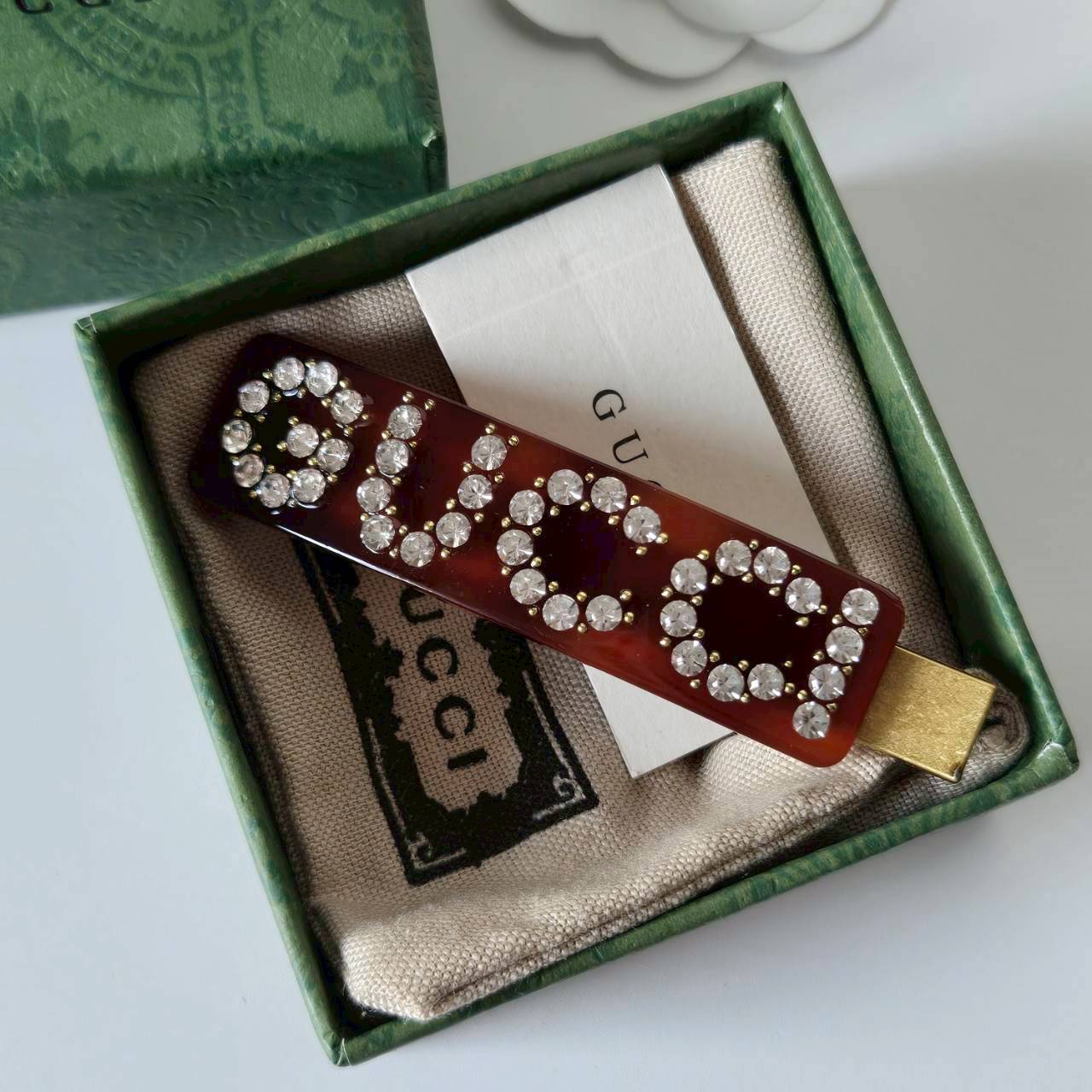 PP12389 กิ๊บ G(น้ำตาล)