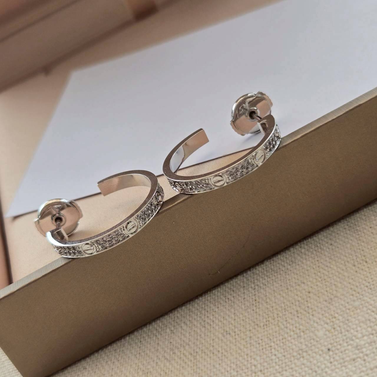 PP12652 ต่างหู CAR(2ซม)(เงิน)