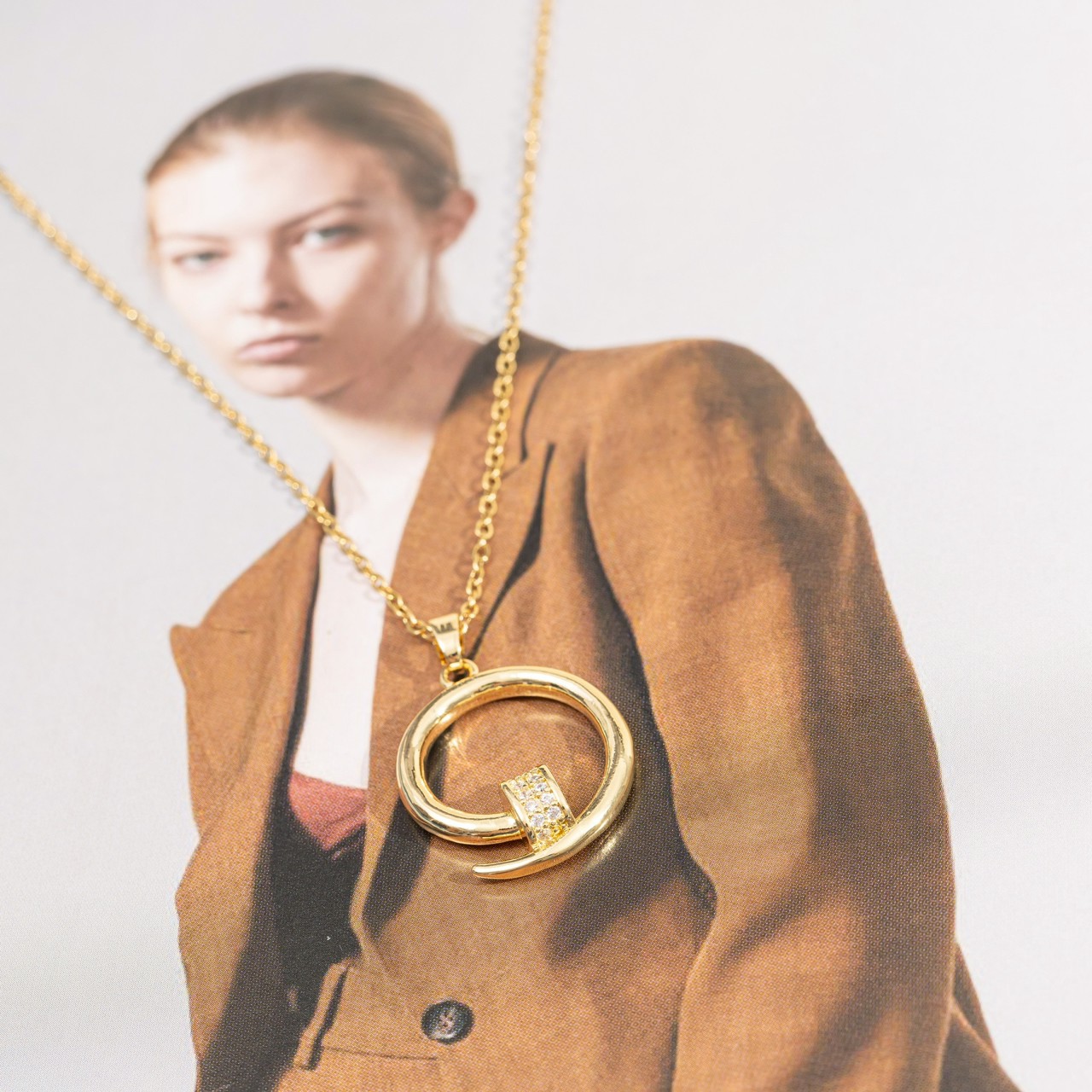 S4167 สร้อยคอสแตนเลส CAR