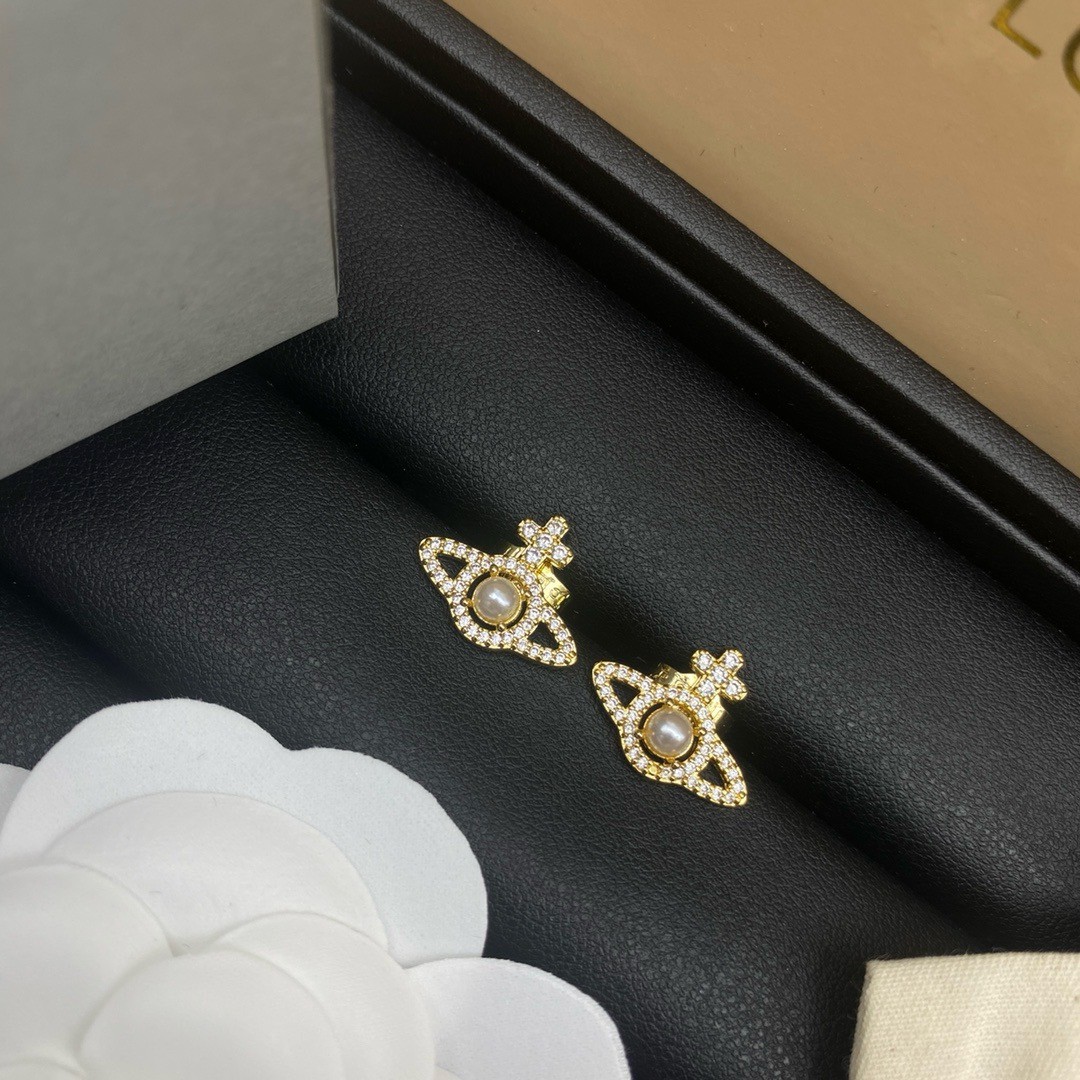 PP11538 ต่างหู Vivien(ทอง)