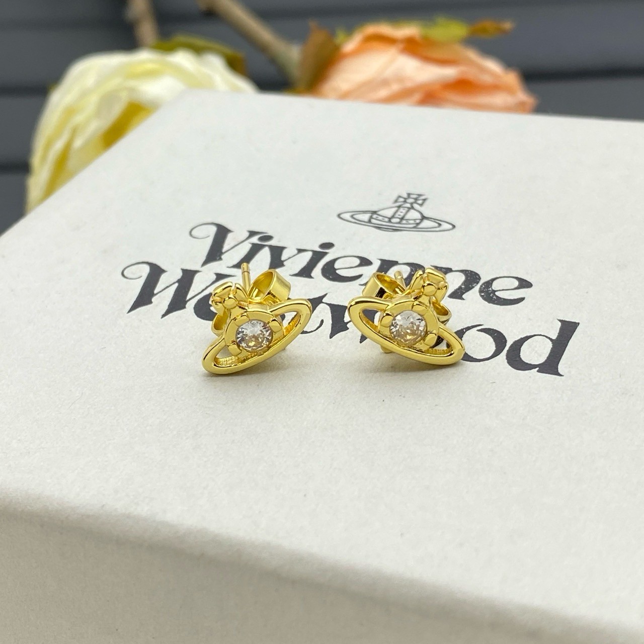 PP11540 ต่างหู Vivien(ทอง)