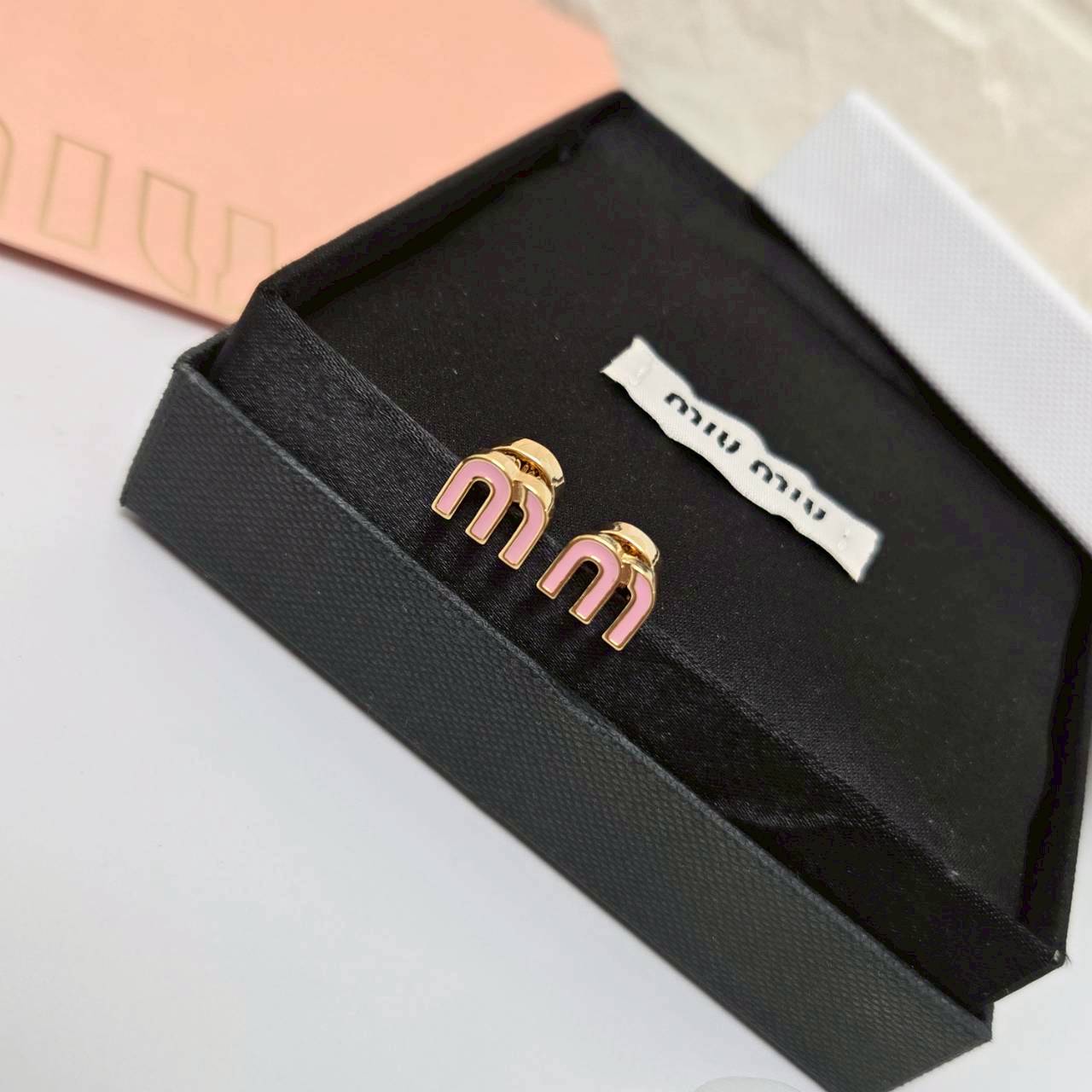 PP12129 ต่างหู MIU(ชมพู)