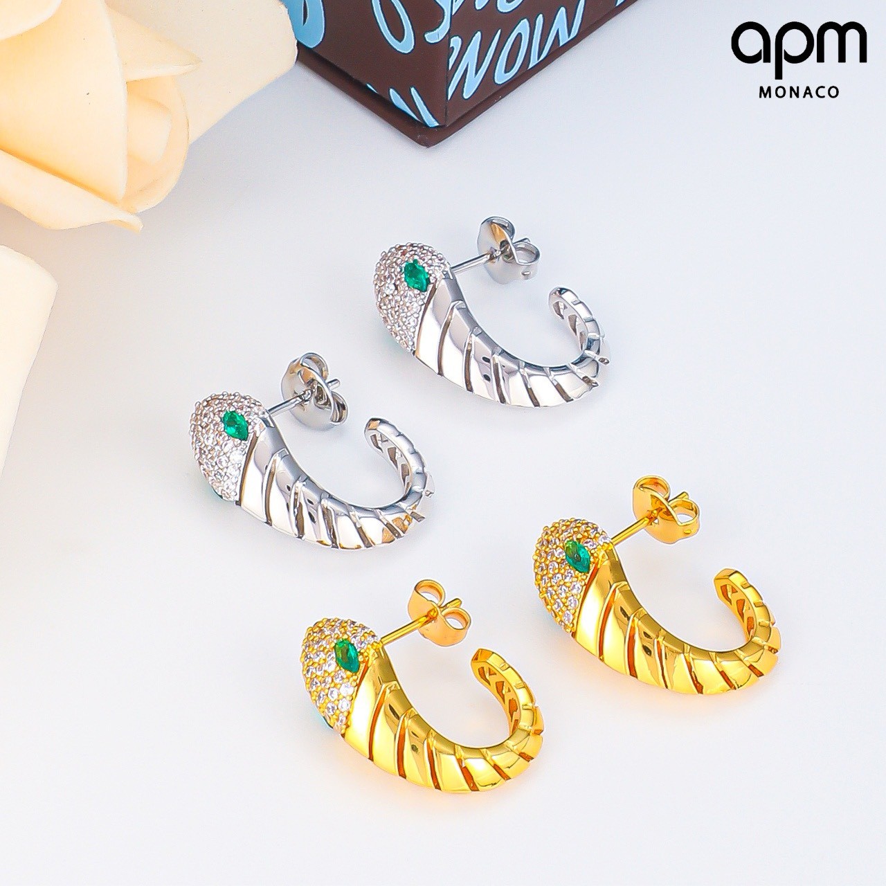 PP12103 ต่างหู APM(เงิน)