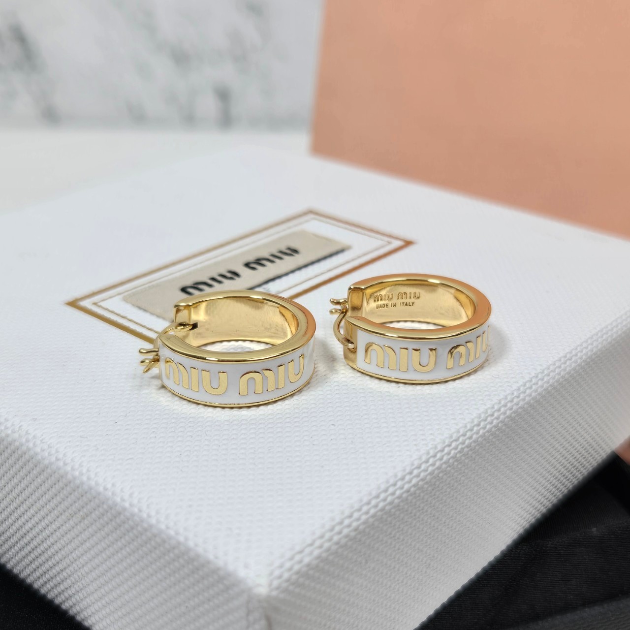 PP12655 ต่างหู MIU(ขาว)