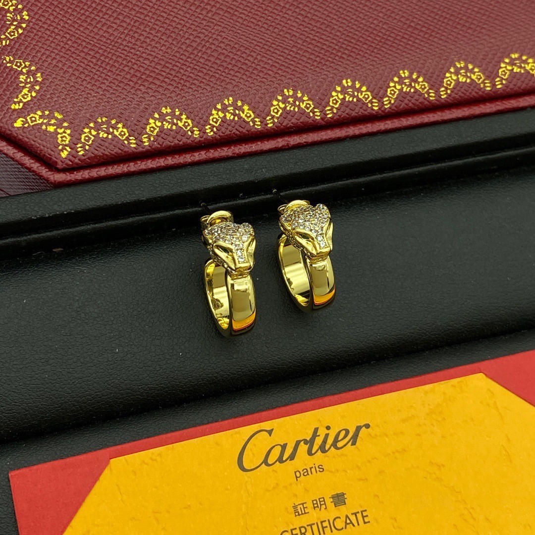 O0891 ต่างหู CAR(ทอง)