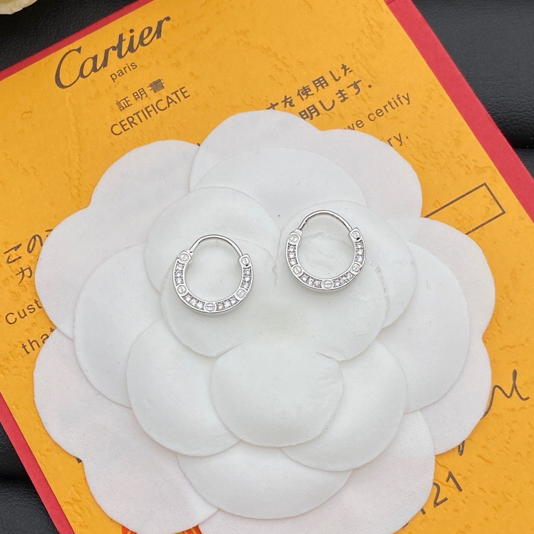 O01035 ต่างหู CAR(เงิน)