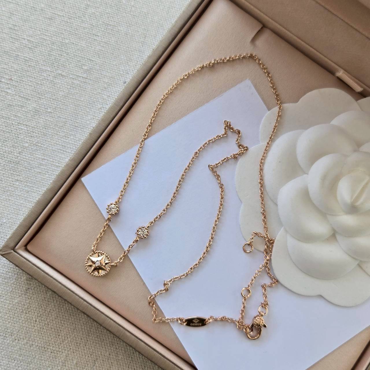 PP12695 สร้อยคอ DI(ขาว)