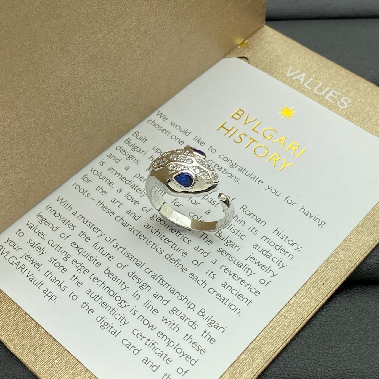 O1249 แหวน BVL(เงิน)