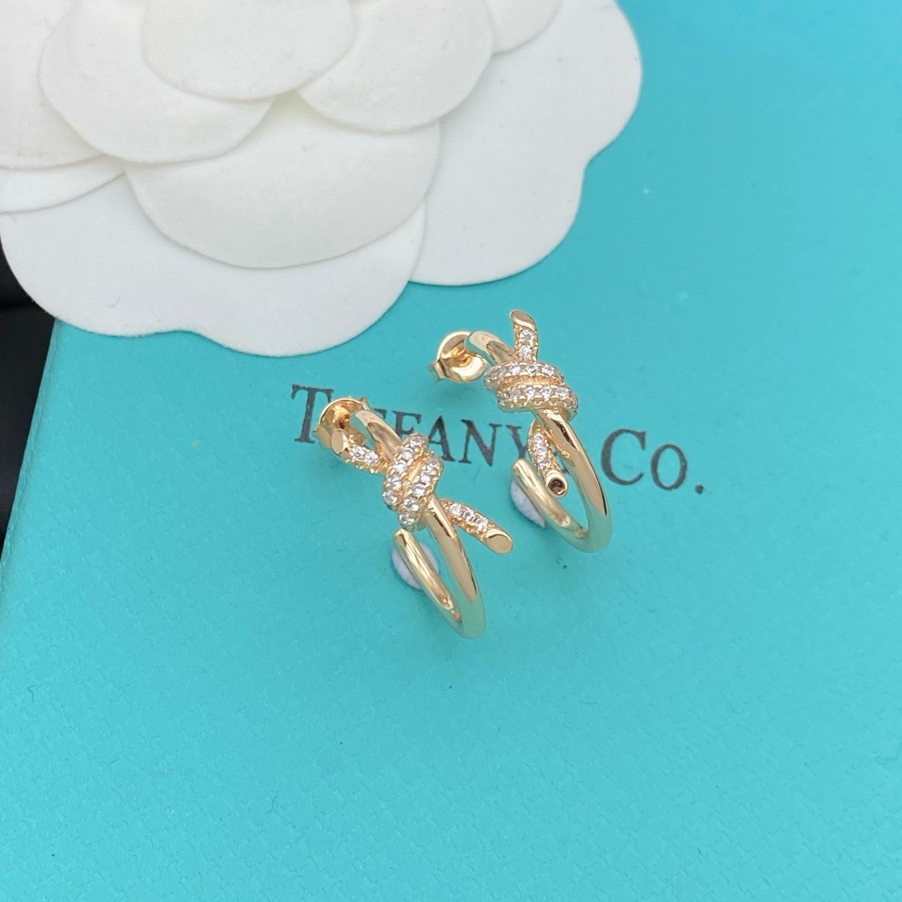 PP12165 ต่างหู TIF(โรสโกลด์)