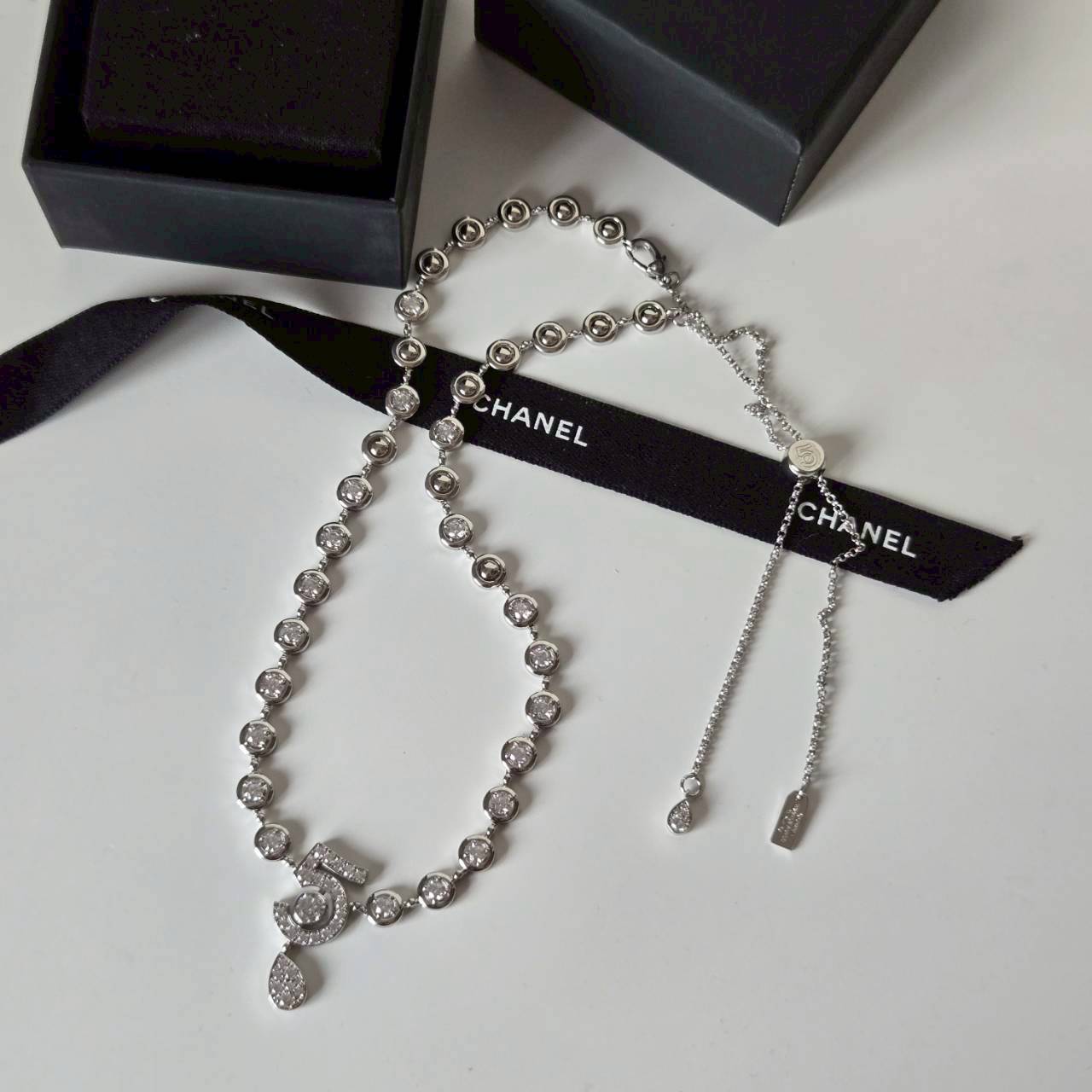 PP12725 สร้อยคอ CH(เงิน)