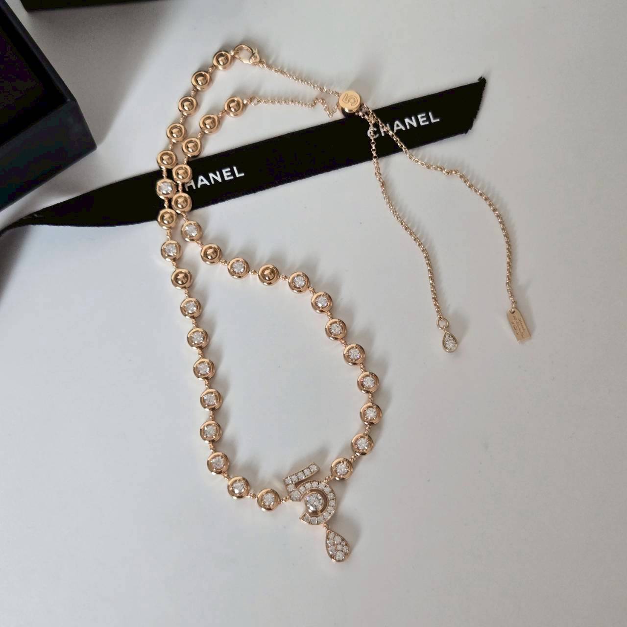 PP12726 สร้อยคอ CH(PinkGold)