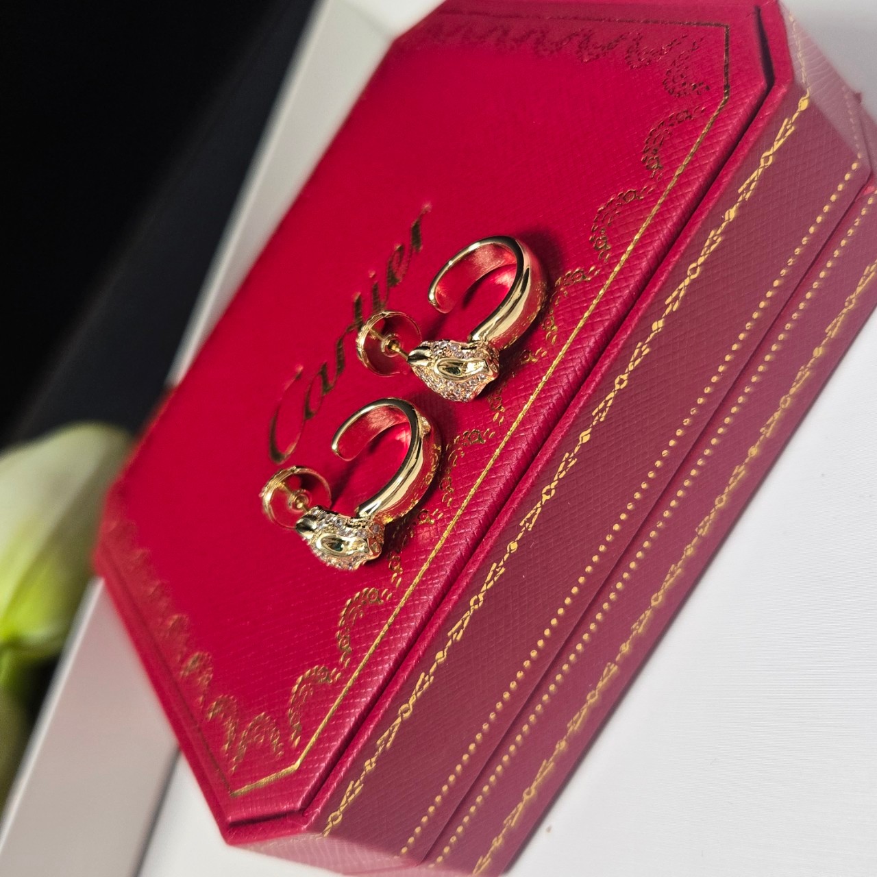 O1055 ต่างหู CAR(ทอง)