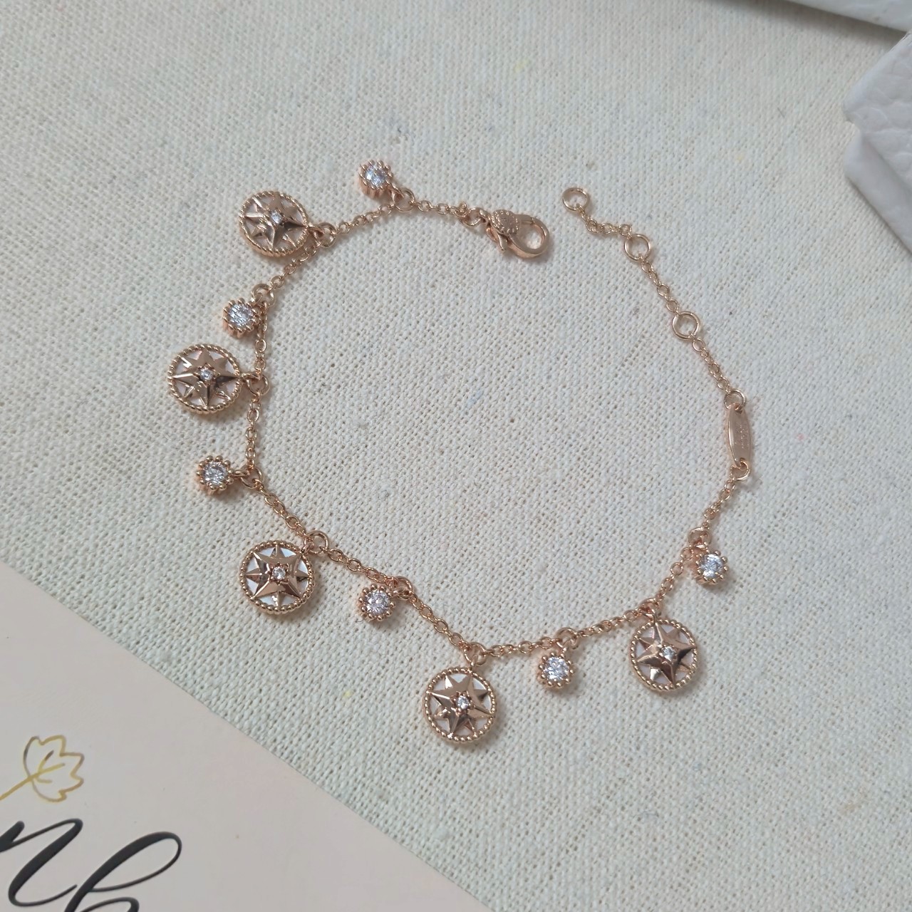 PP11037 สร้อยข้อมือ DI(ขาว)