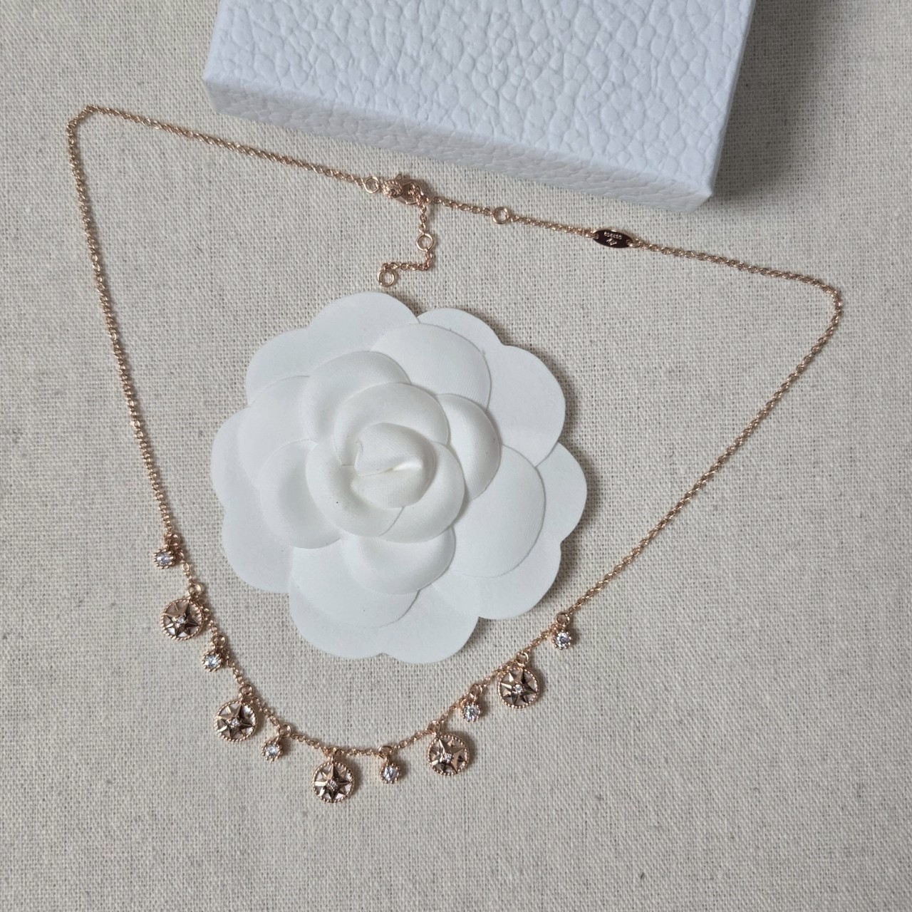 PP11036 สร้อยคอ DI(ขาว)