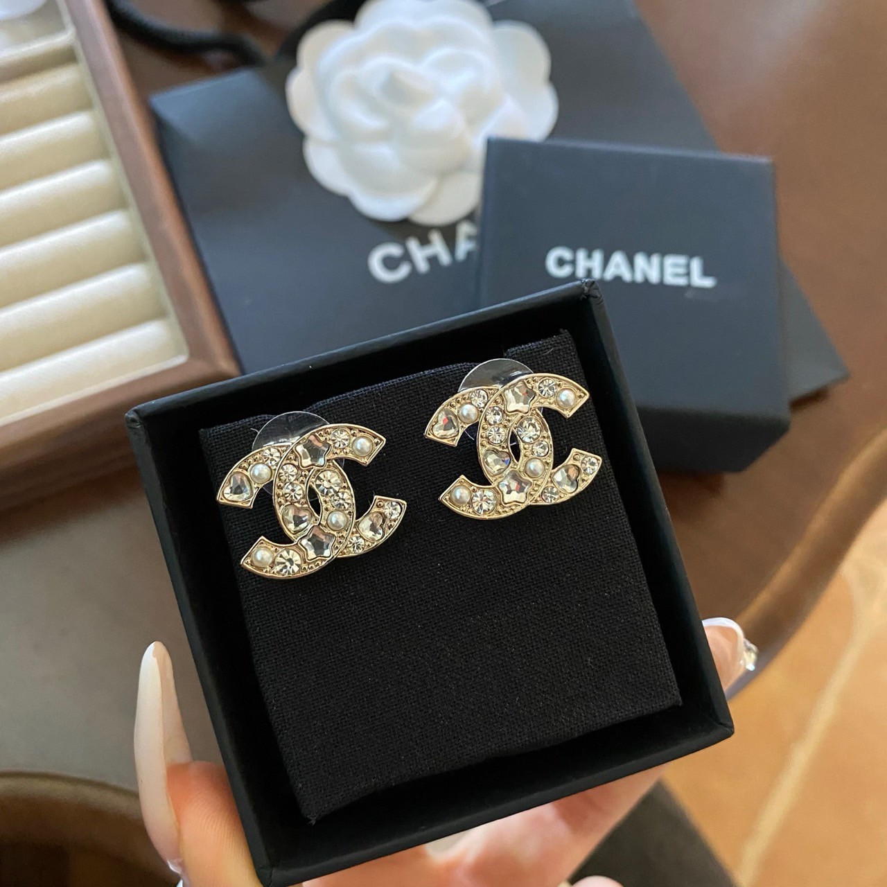 PP11015 ต่างหู CH(ทอง)