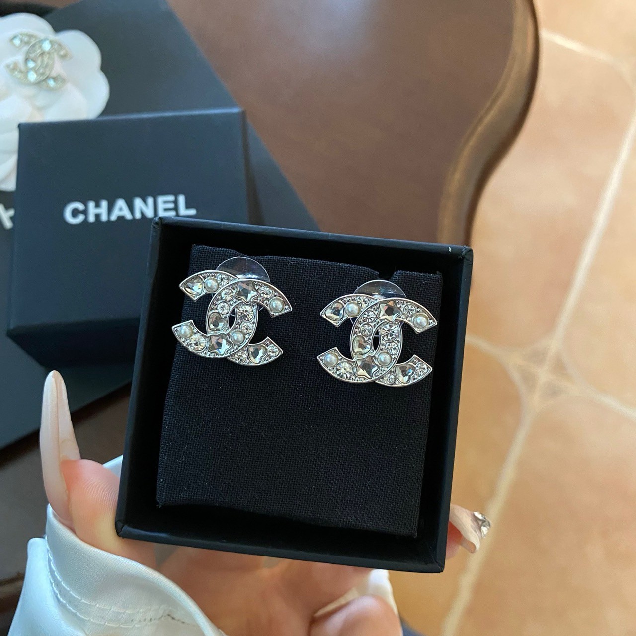 PP11016 ต่างหู CH(เงิน)