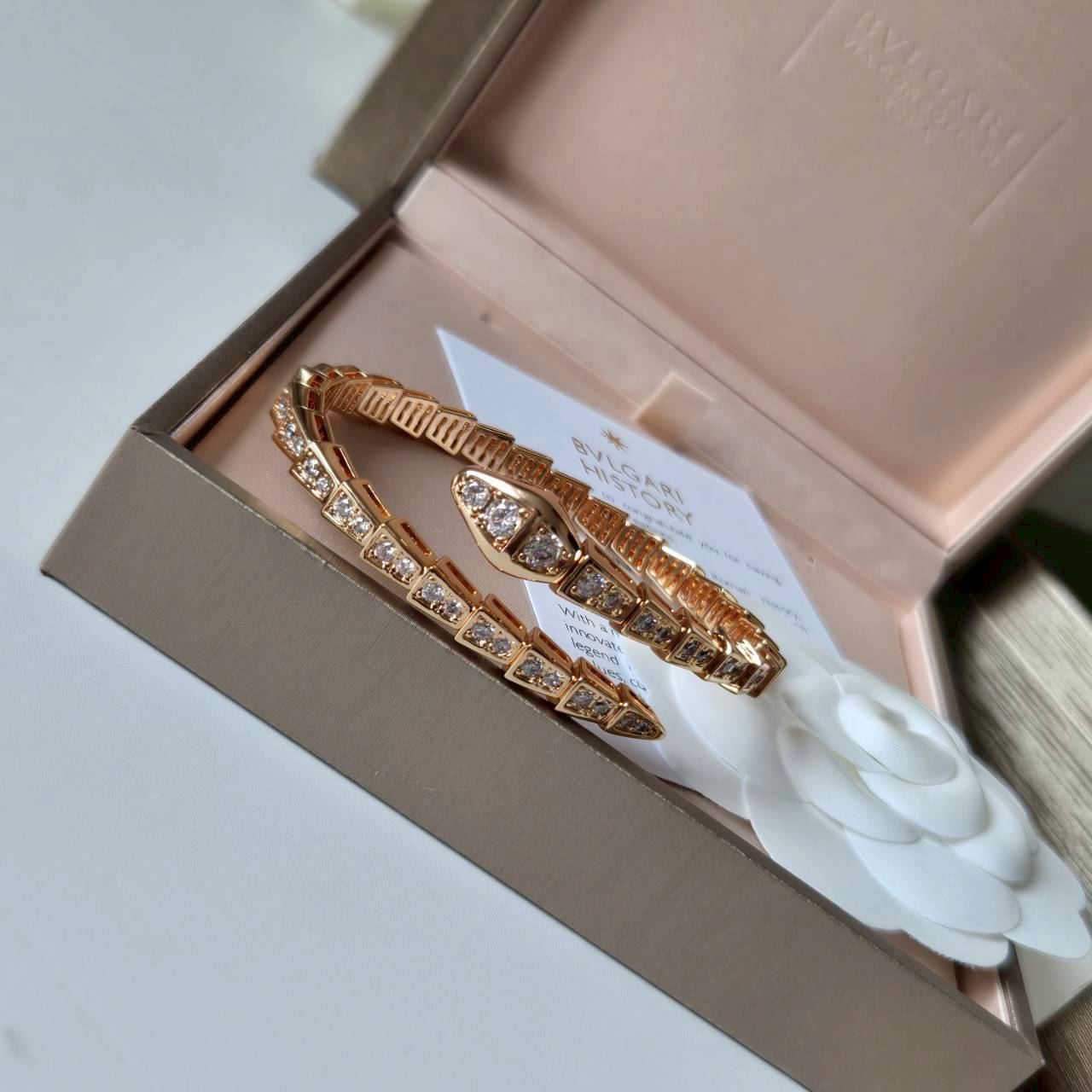 PP12469 กำไลข้อมือ BVL(PinkGold)