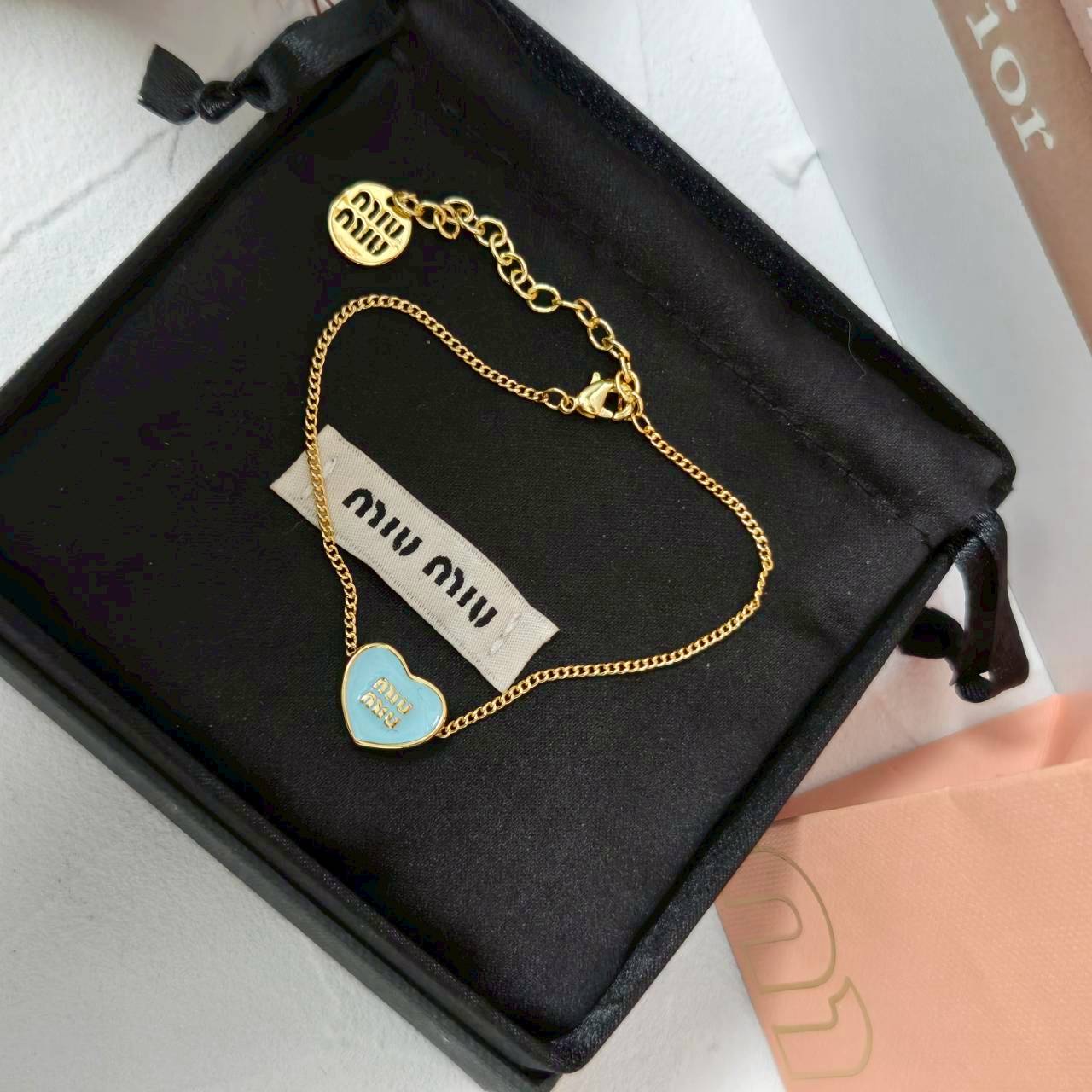 O1435 สร้อยข้อมือ MIU(ฟ้า)