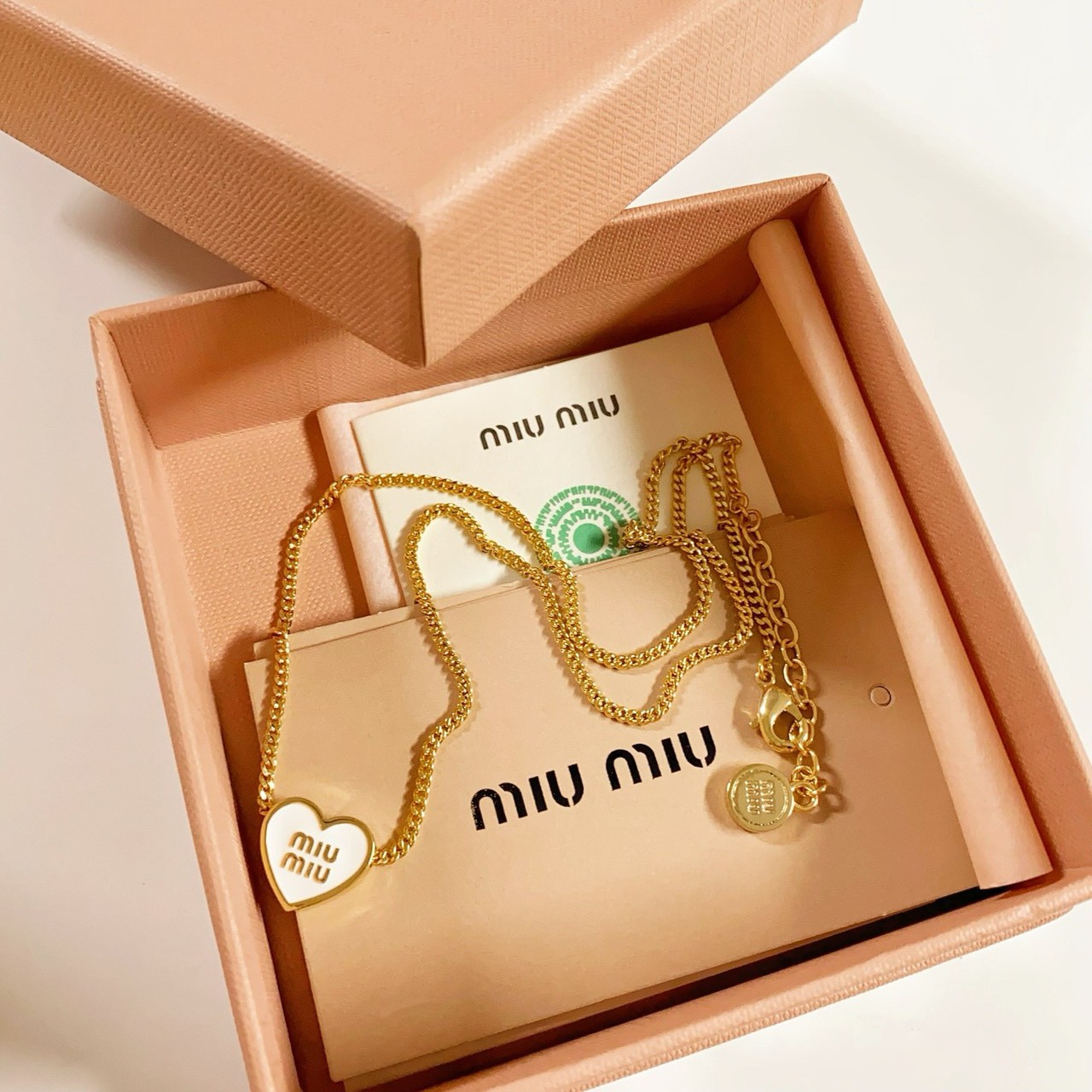 PP12750 สร้อยคอ MIU(ขาว)