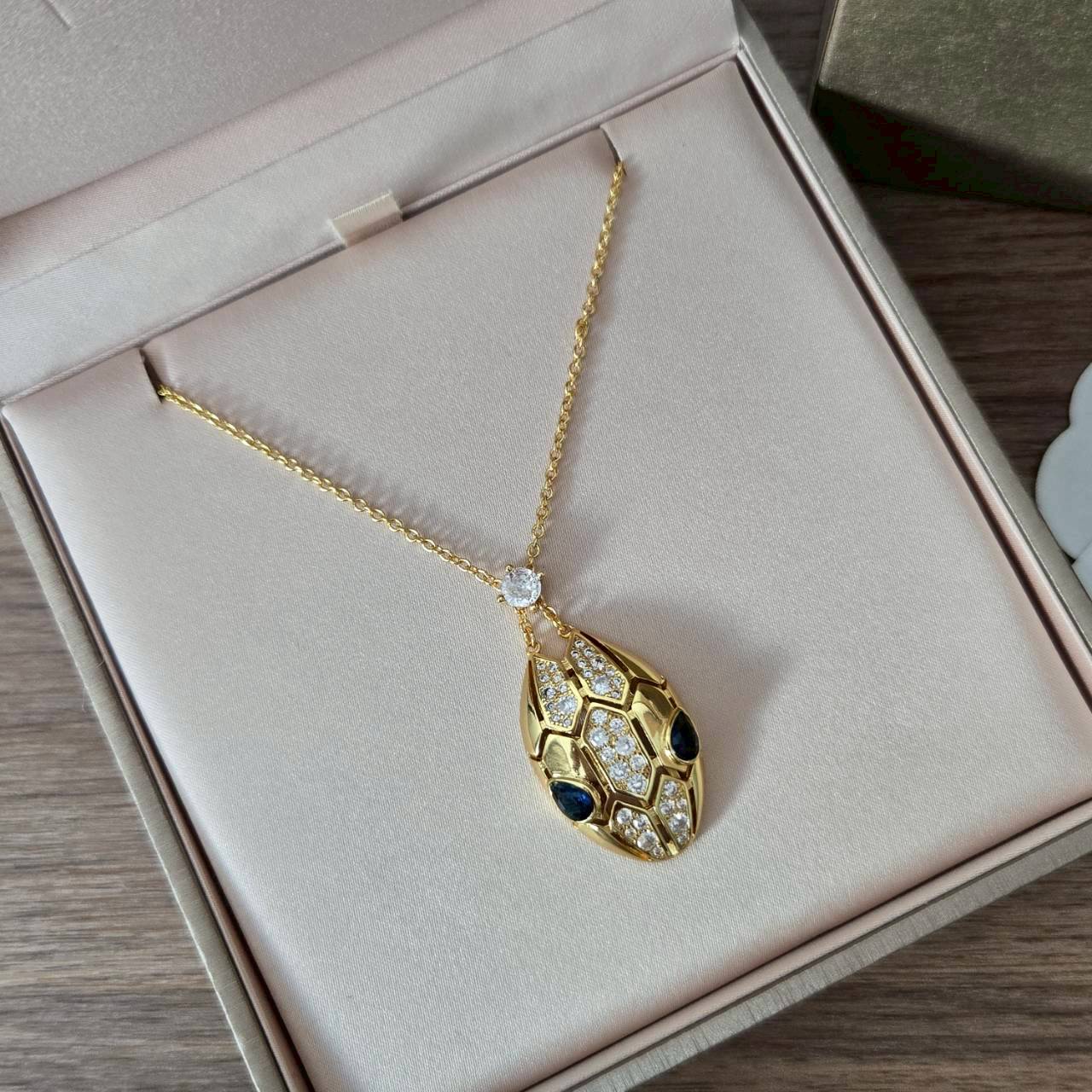 PP12230 สร้อยคอ BVL(น้ำเงิน)