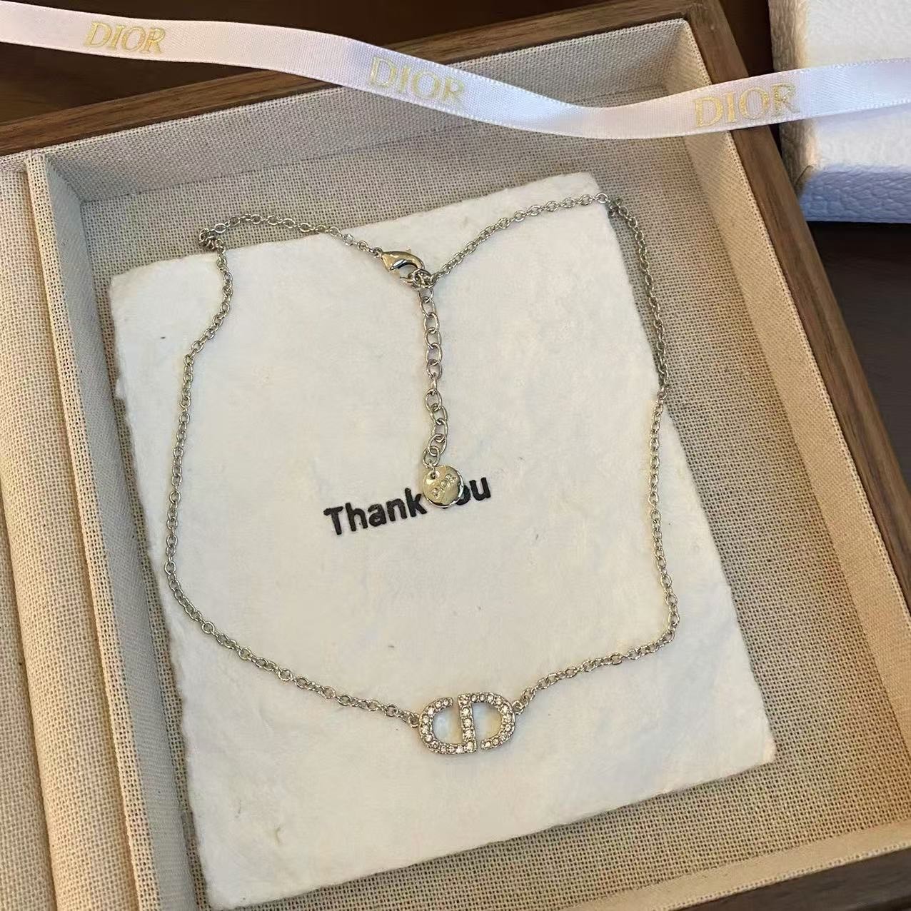 PP9718 สร้อยคอ D(เงิน)