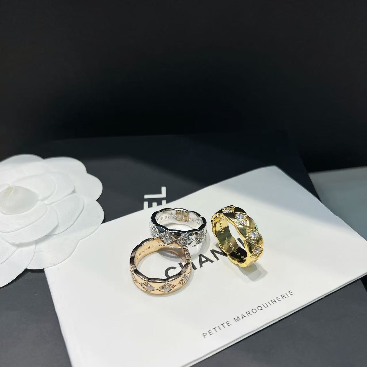 PP11688 แหวน CH(ทอง)(ไซส์ 7)