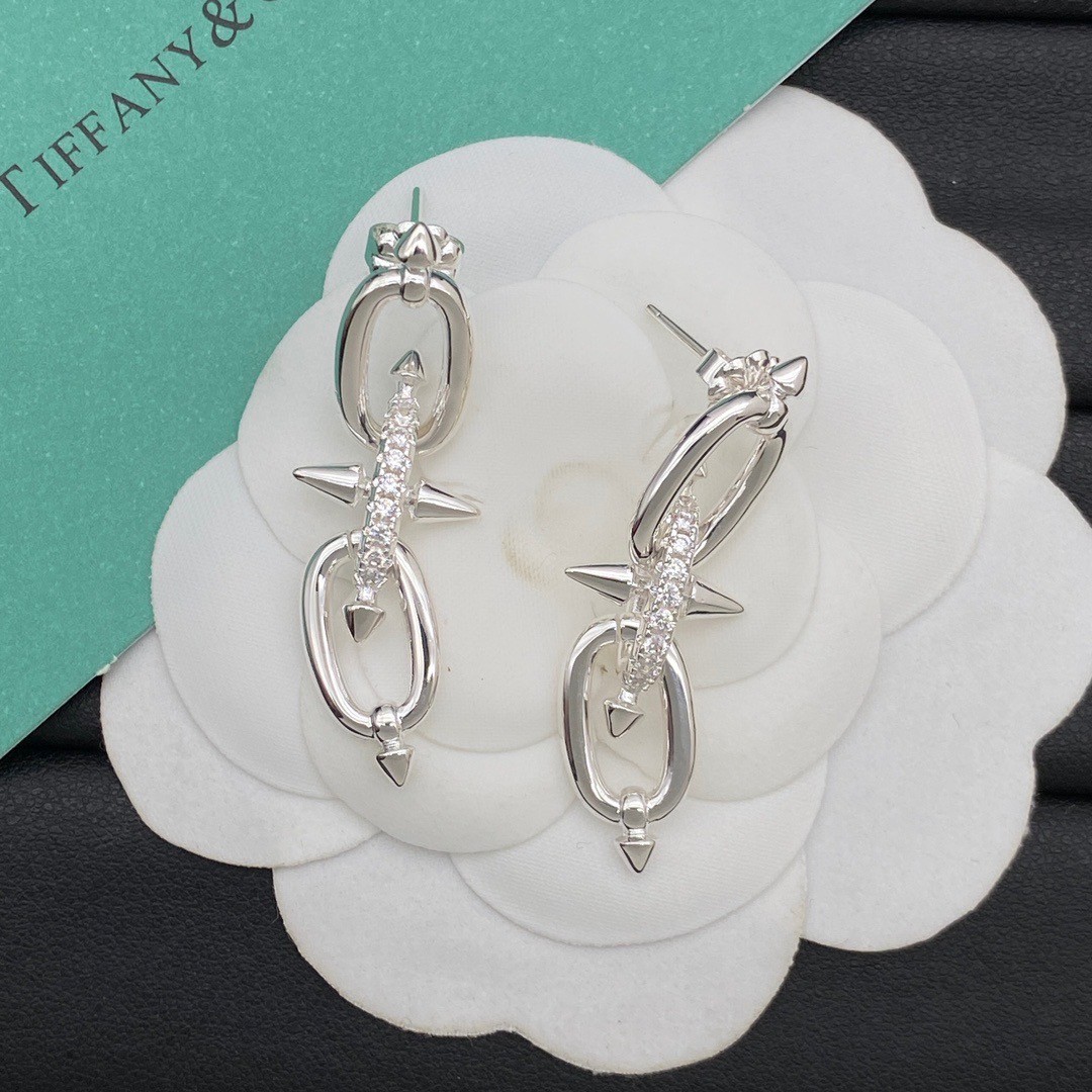 O0851 ต่างหู TIF(เงิน)