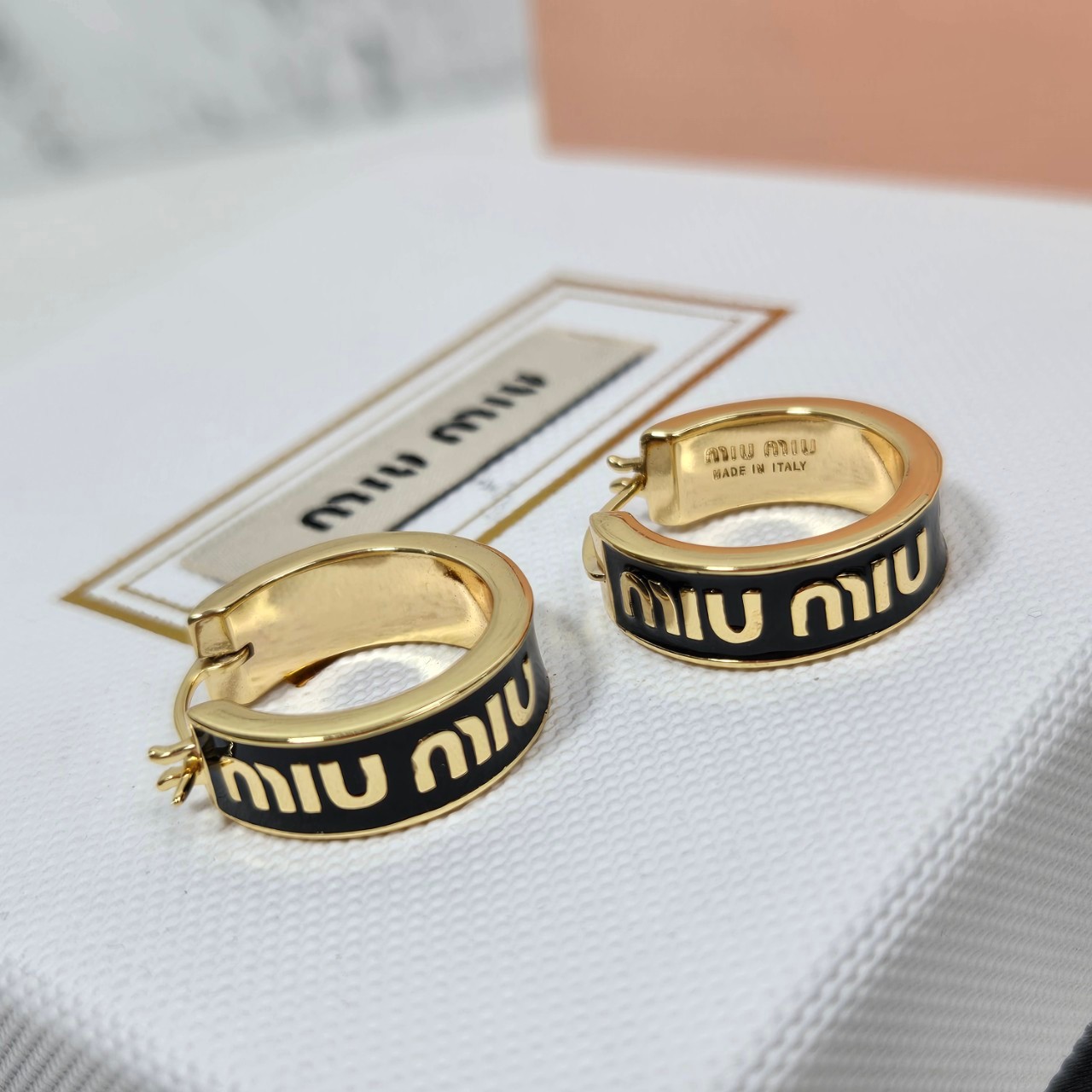 PP14620 ต่างหู MIU(ดำ)