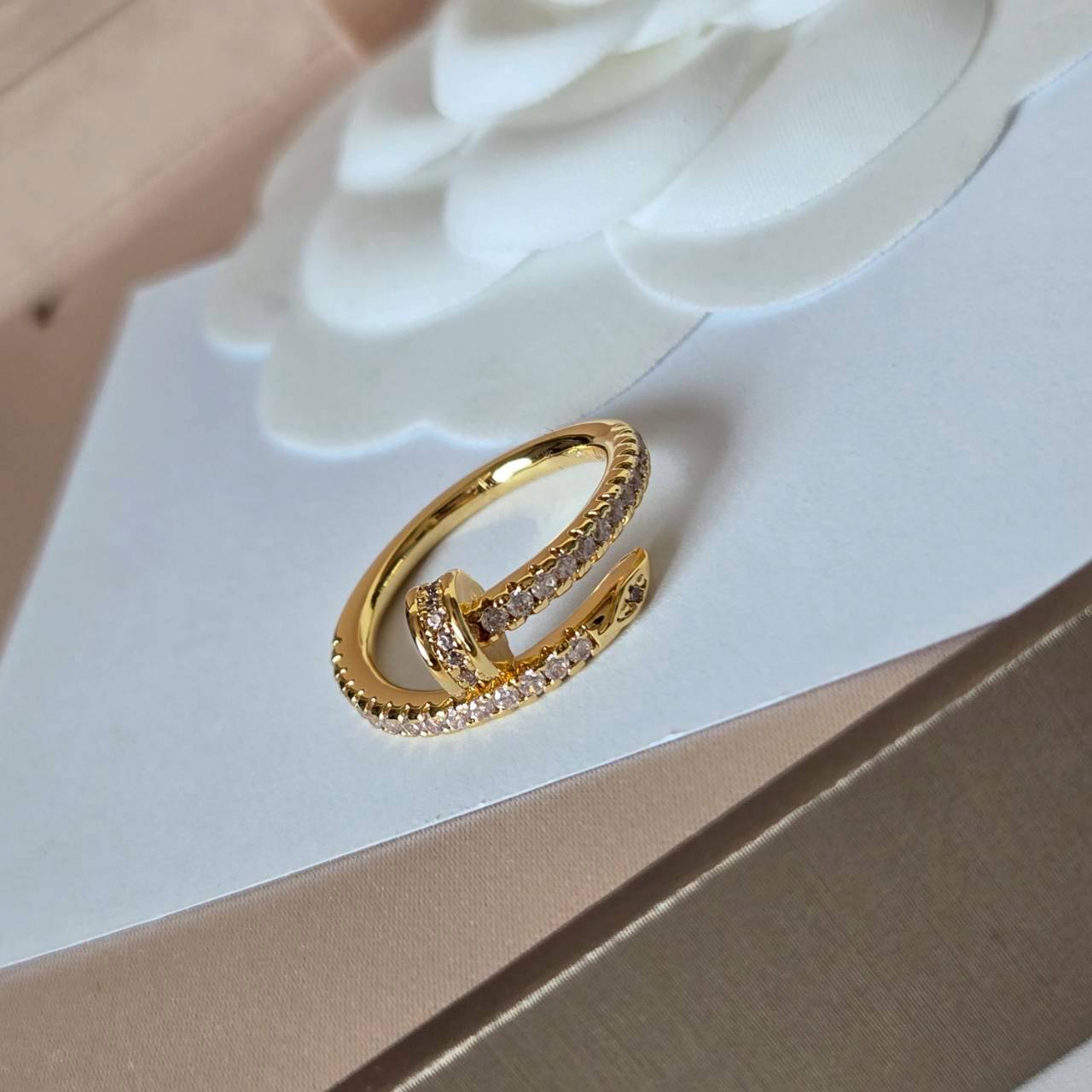 PP13047 แหวน CAR(ทอง)(ไซส์7)