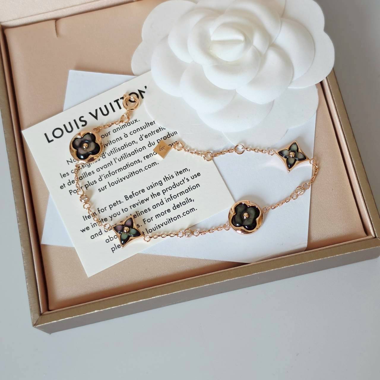 PP13847 สร้อยข้อมือ L(PinkGold)