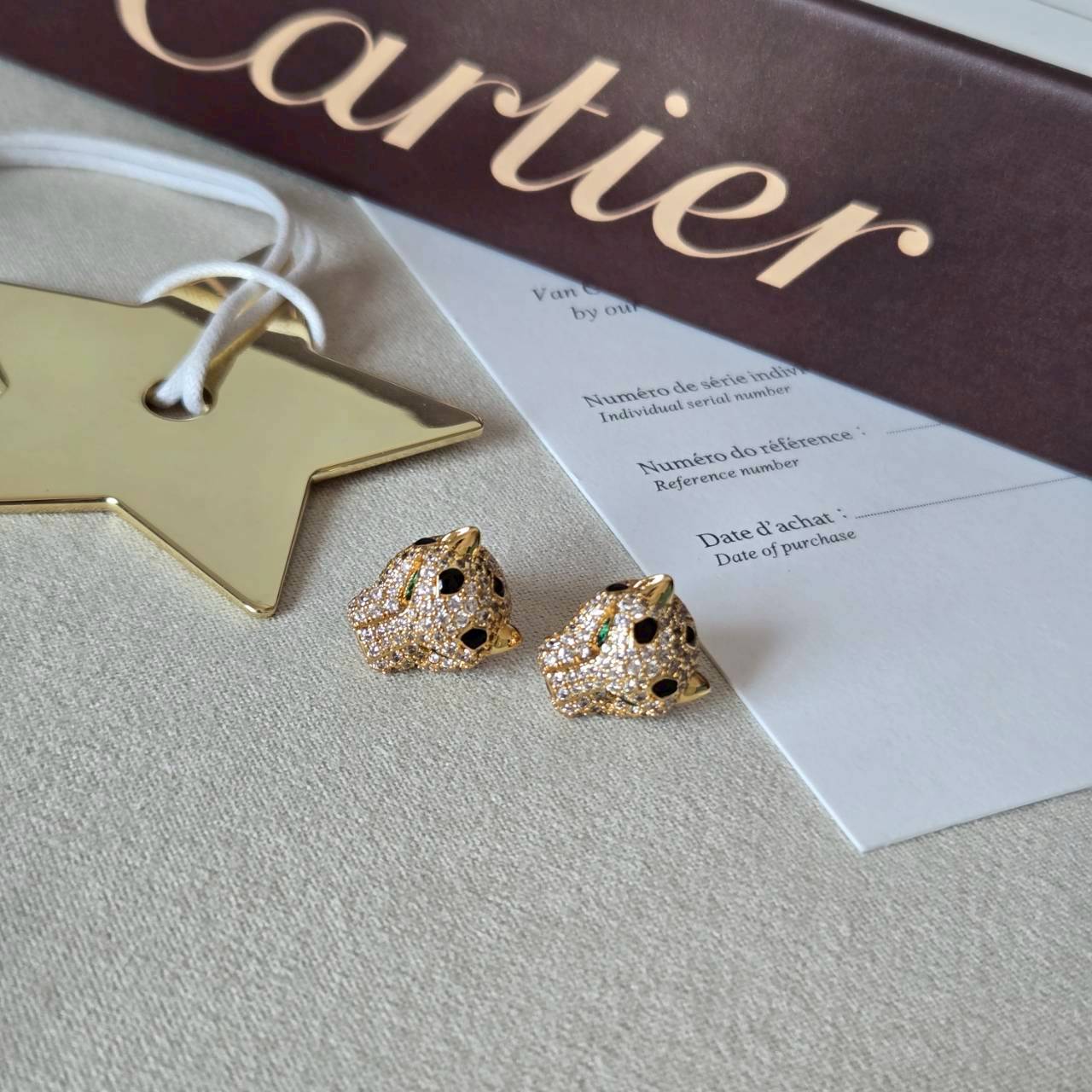 PP13352 ต่างหู CAR(ทอง)