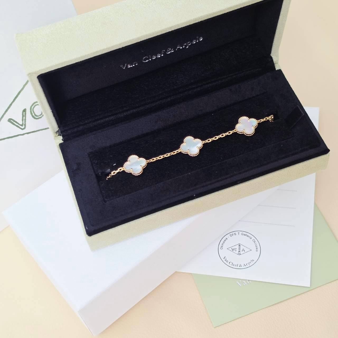 PP14968 สร้อยข้อมือ VC(Super Vip)(Full Set)(PinkGold)