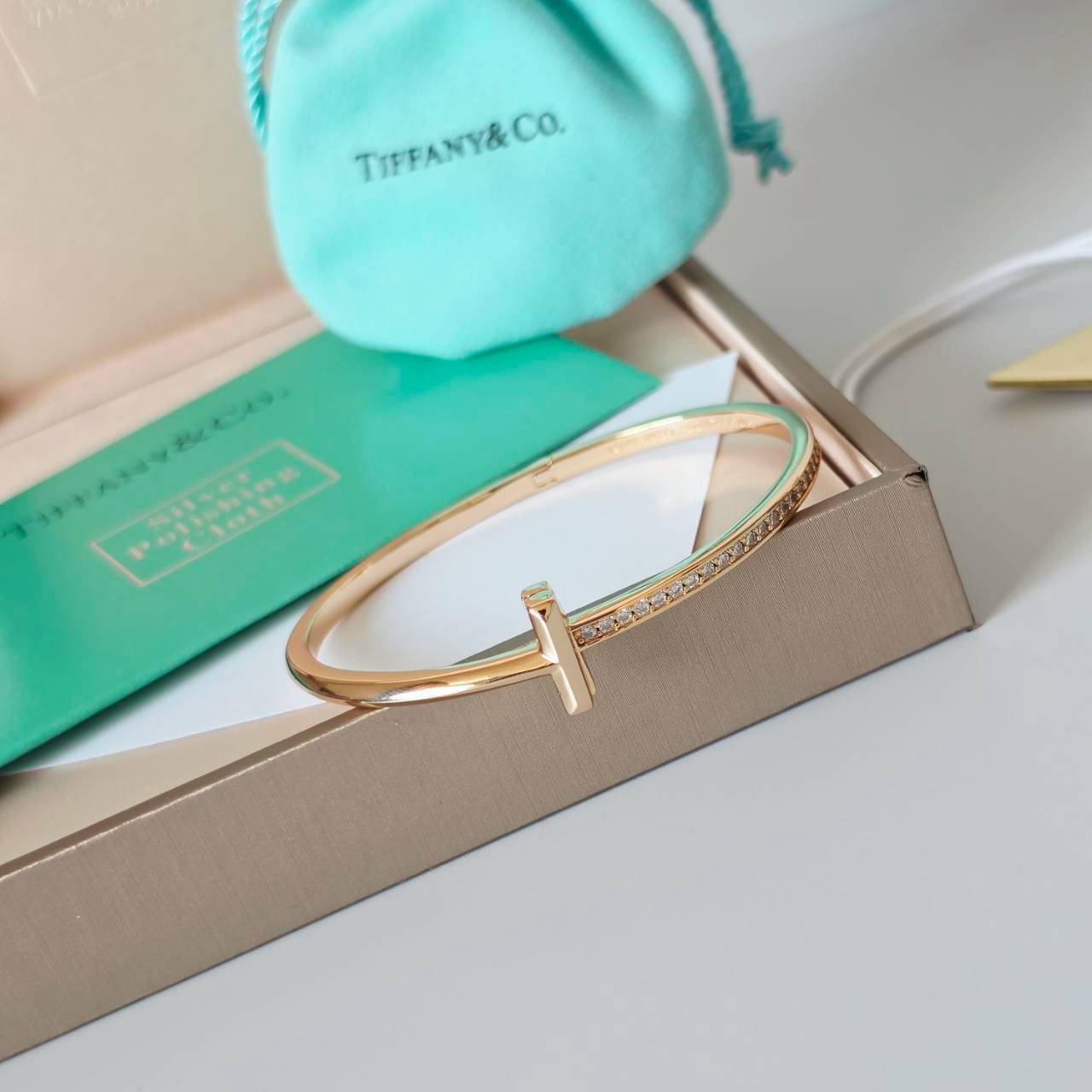PP15197 กำไลข้อมือ TIF(PinkGold)
