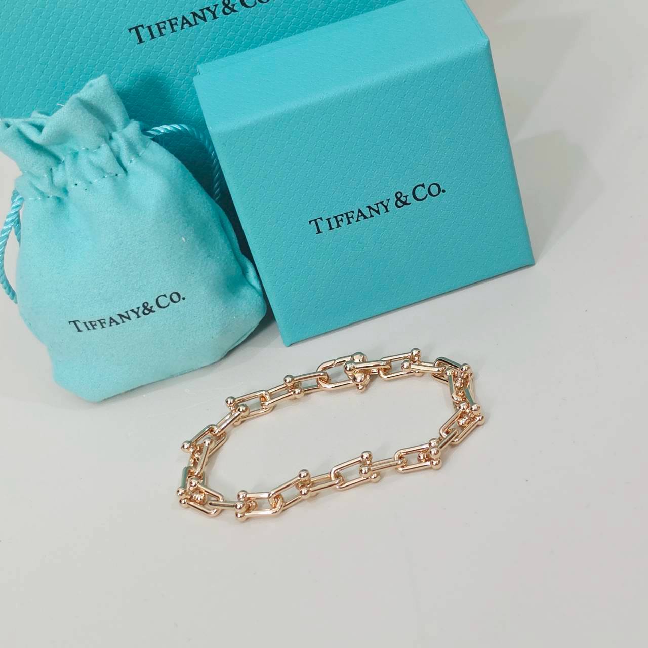 PP14427 สร้อยข้อมือ TIF(PinkGold)