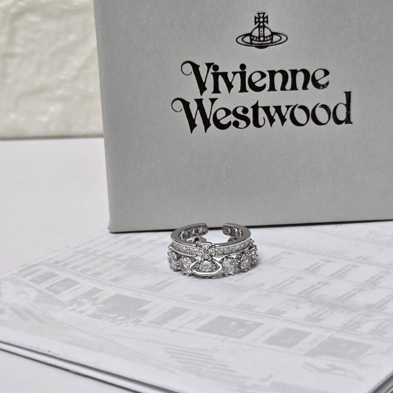 PP13149 แหวน Vivien(ฟรีไซส์)