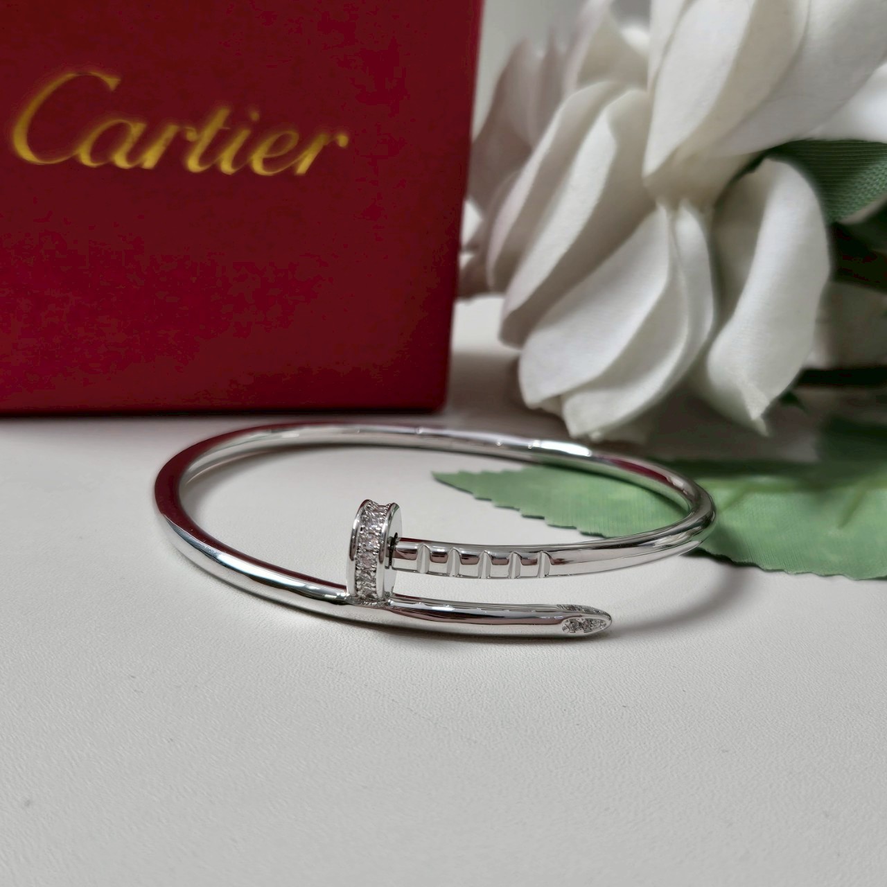 PP13163 กำไลข้อมือ CAR(เงิน)(ไซส์17)