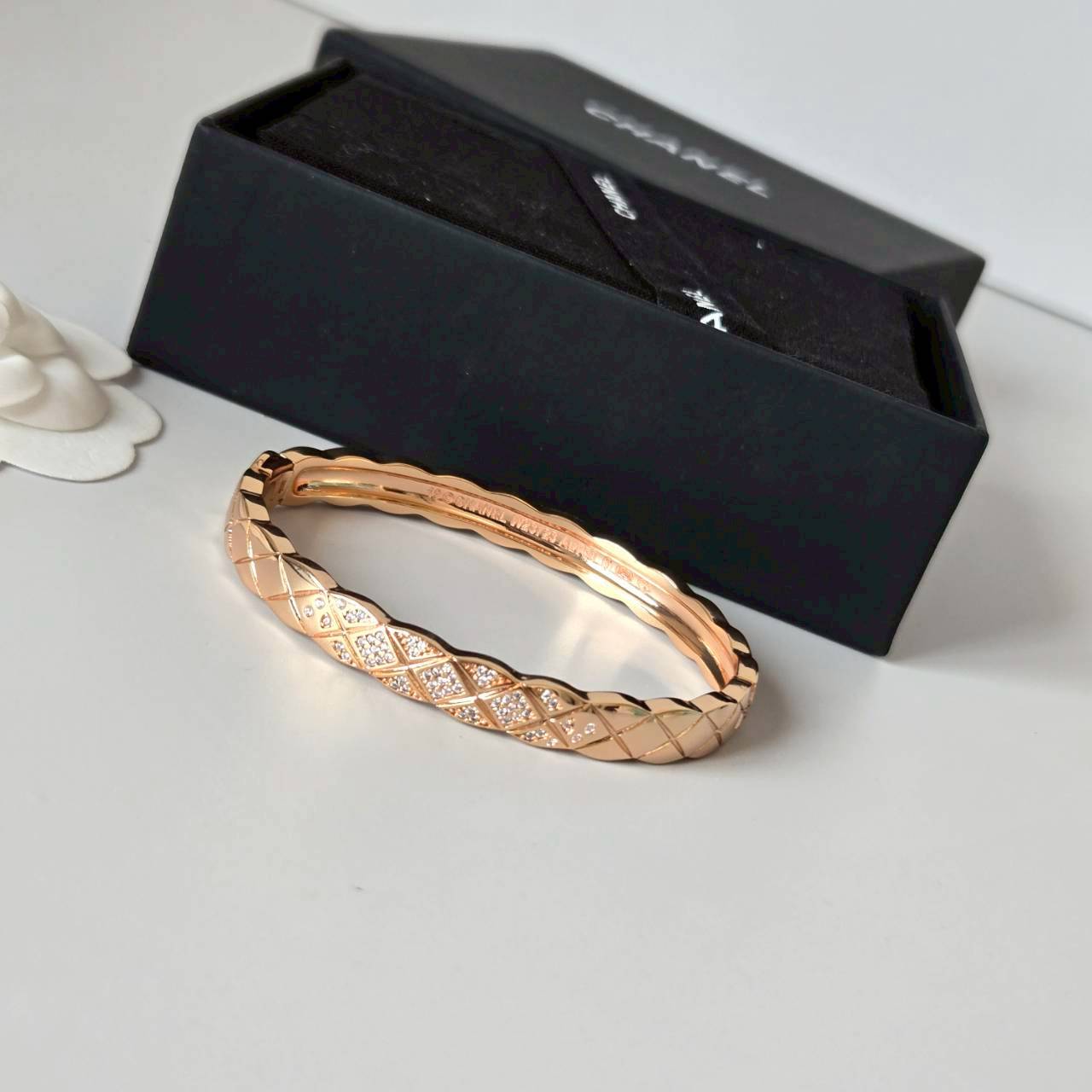 PP13454 กำไลข้อมือ CH(PinkGold)(19)
