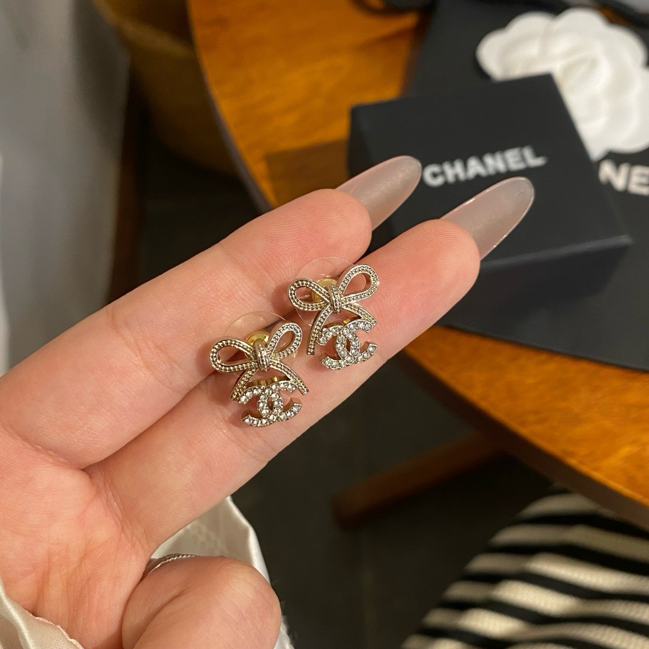 PP12899 ต่างหู CH(ทอง)