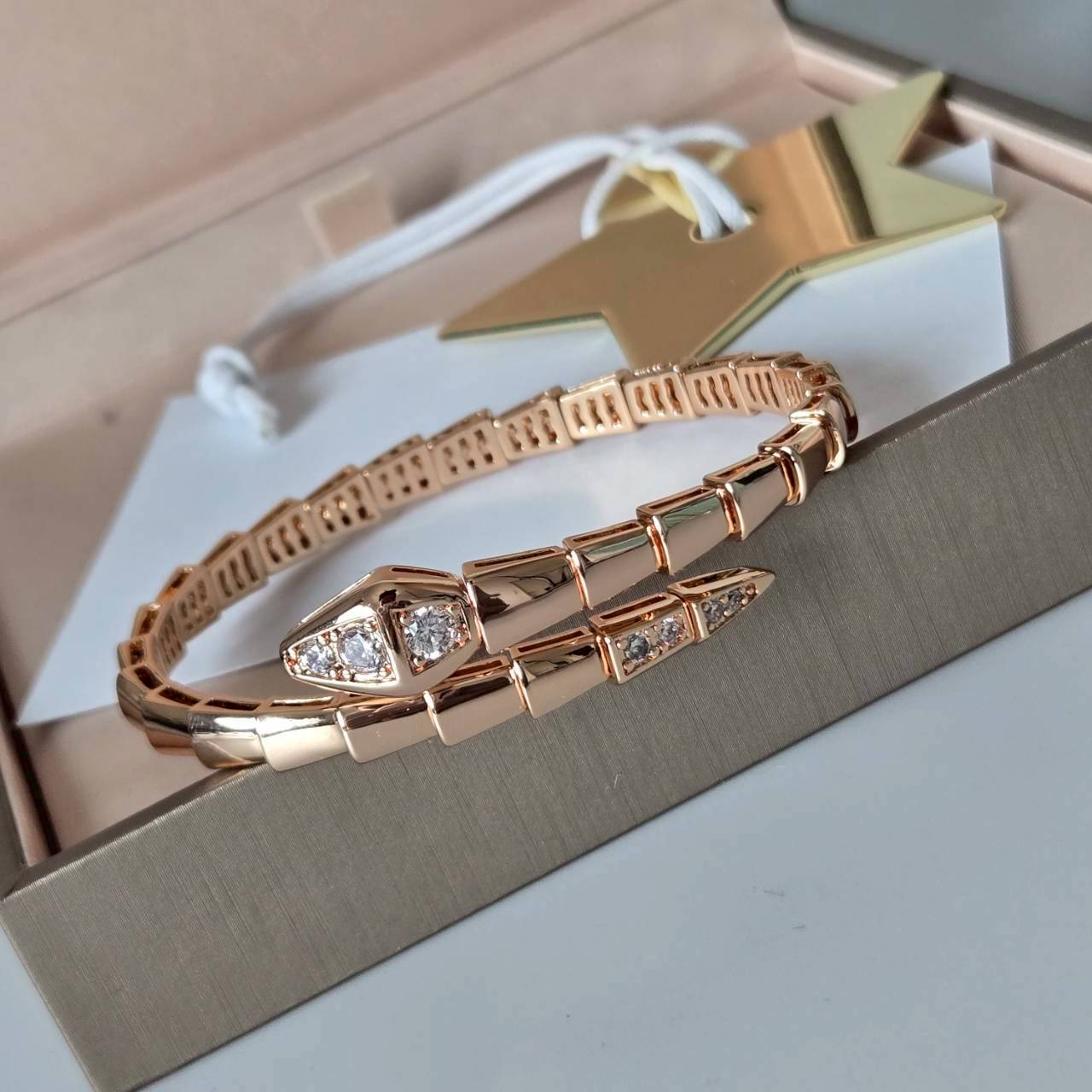 PP13463 กำไลข้อมือ BVL(PinkGold)