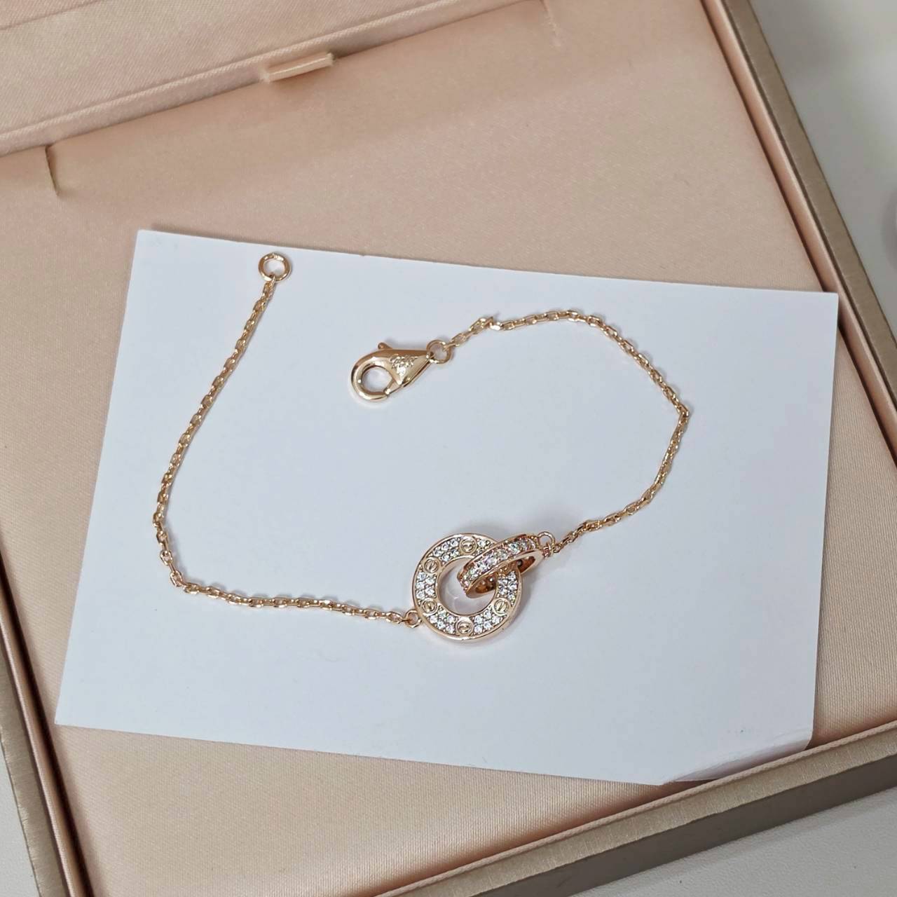 PP13694 สร้อยข้อมือ CAR(PinkGold)