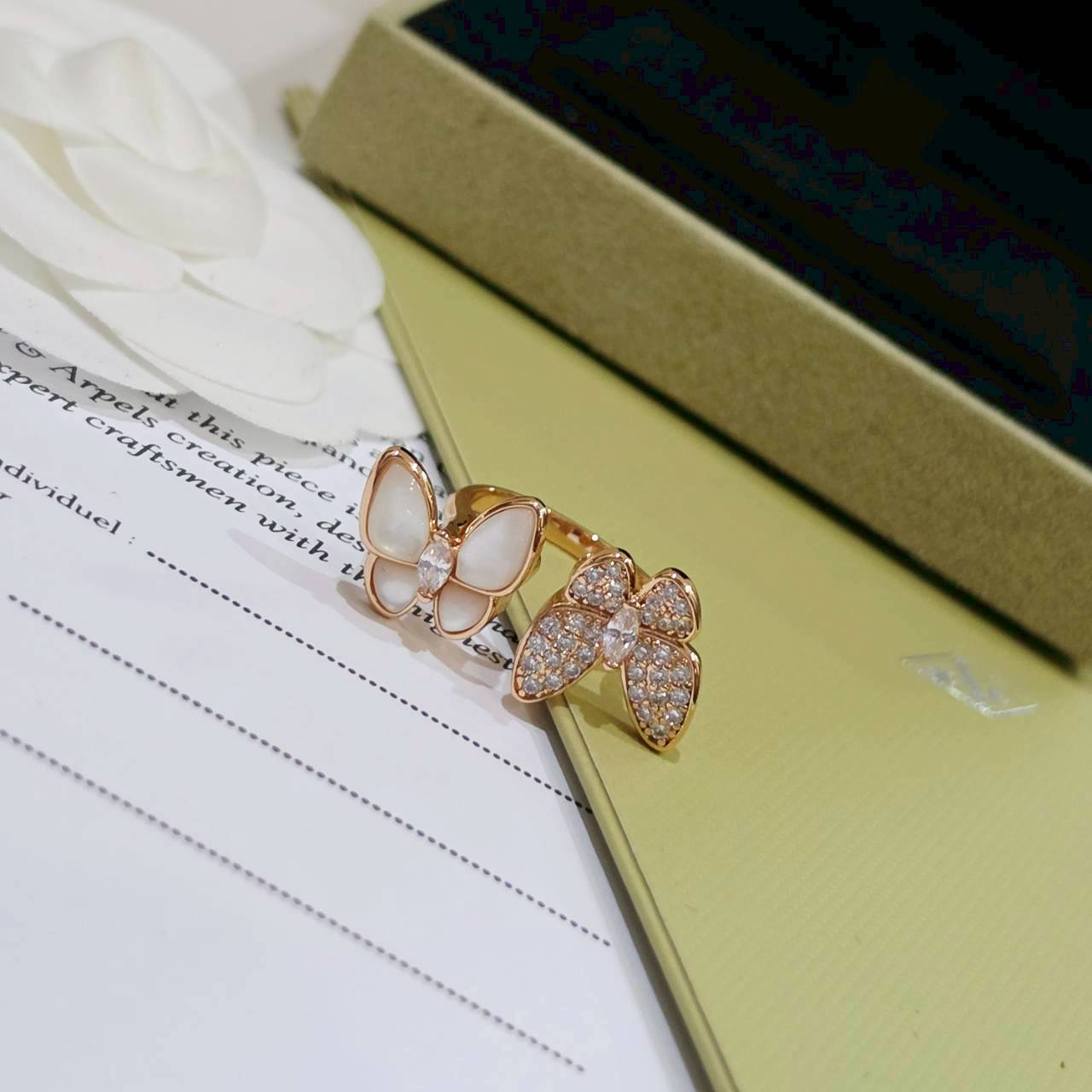 PP13738 แหวน VC(ฟรีไซส์)(PinkGold)