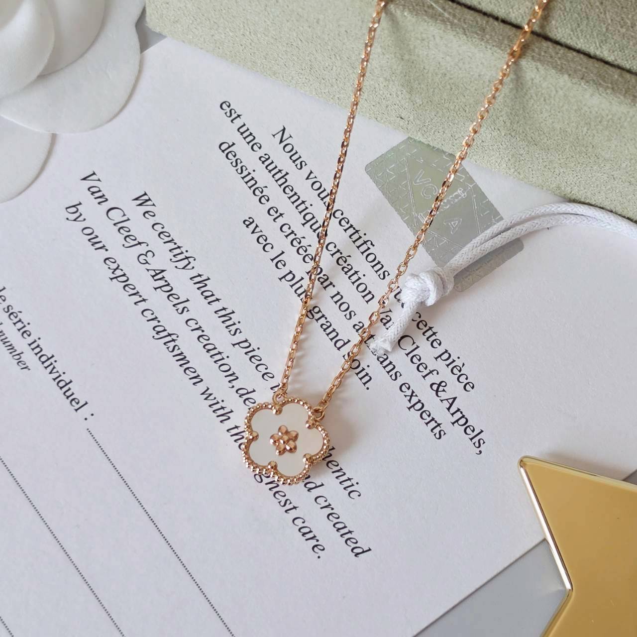 PP13740 สร้อยคอ VC(PinkGold)