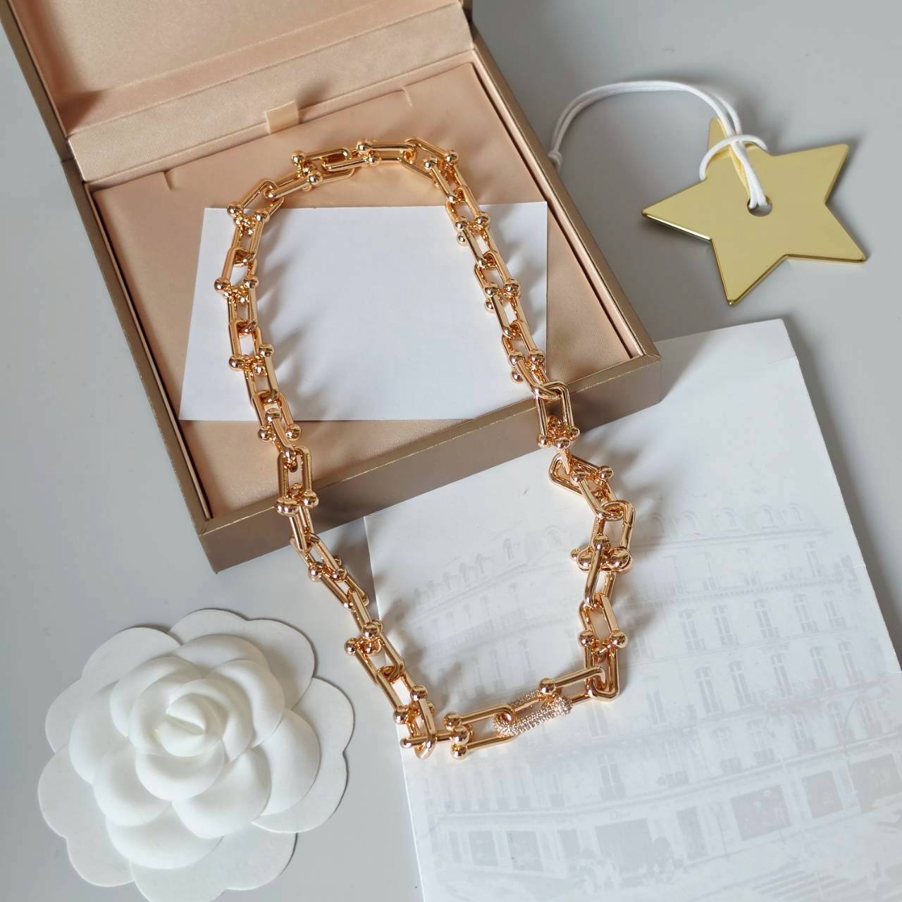 PP13758 สร้อยคอ TIF(PinkGold)