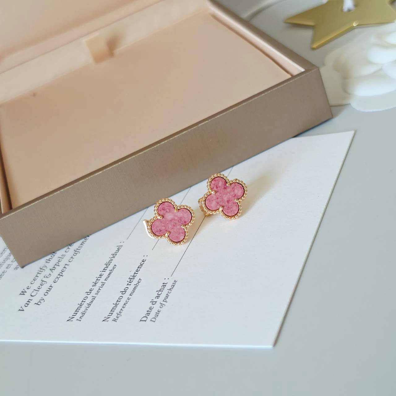 PP14031 ต่างหู VC(PinkGold)