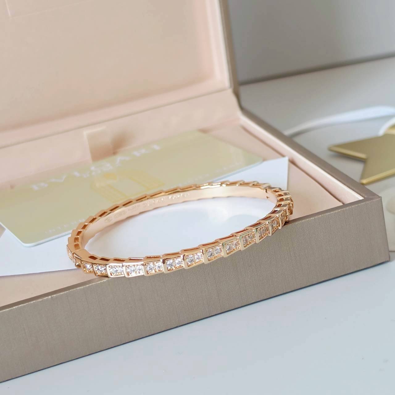 PP14049 กำไลข้อมือ BVL(PinkGold)